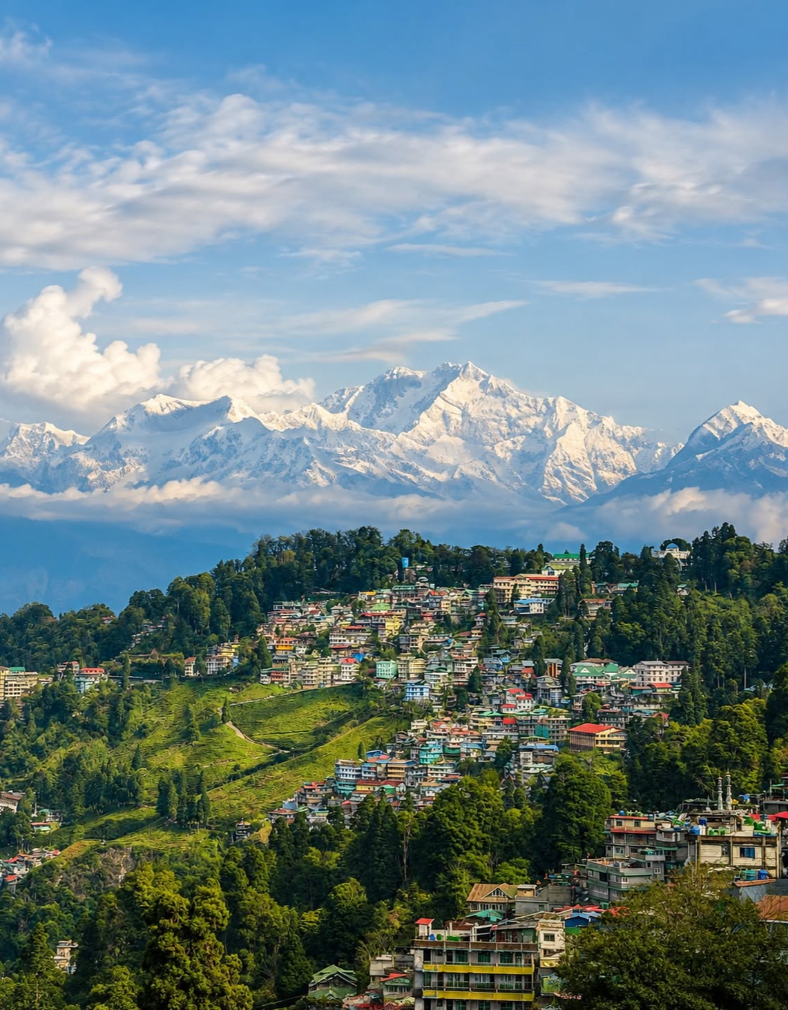 Darjeeling Town Landscape